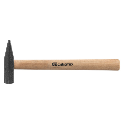 Молоток слесарный 500 г, квадратный боек, деревянная рукоятка Сибртех по ценам производителя в Челябинске с доставкой по всей России