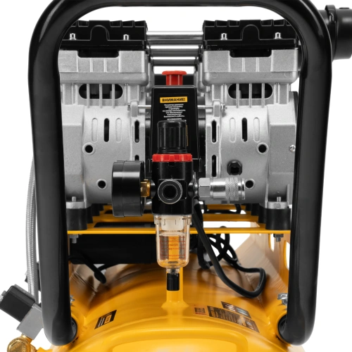 Компрессор безмасляный, малошумный  DLS 2250/100, 2250 Вт, 3x750, 100 л, 410 л/мин блок управления/ Denzel по ценам производителя в Челябинске с доставкой по всей России