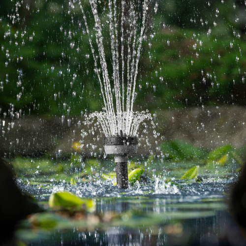 Насос фонтанный FNP90-39, 92 Вт, подъем 3,9 м, 3200 л/ч, колокольчик/каскад/гейзер Denzel по ценам производителя в Челябинске с доставкой по всей России