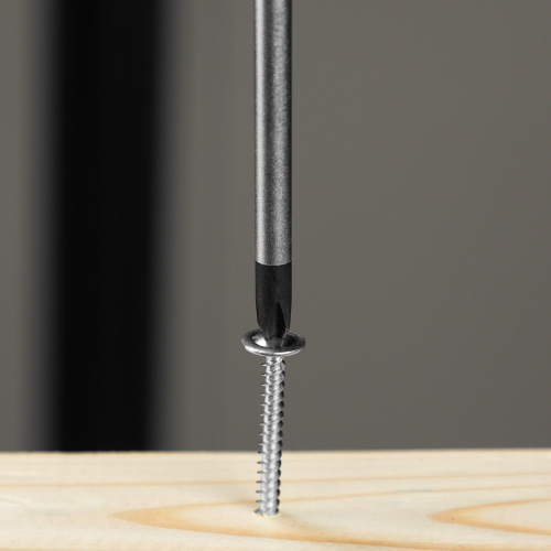 Отвертка, PH2х100 мм, S2, 3к рукоятка Denzel по ценам производителя в Челябинске с доставкой по всей России