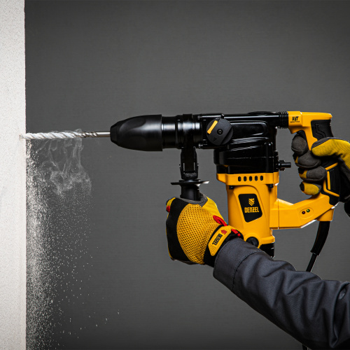 Перфоратор электрический RHV-1100-26, SDS-plus, 1100 Вт, 4 Дж, 3 режима Denzel по ценам производителя в Челябинске с доставкой по всей России