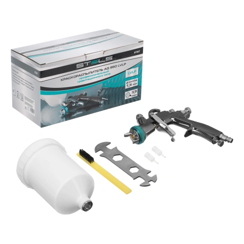 Краскораспылитель AG 950 LVLP, профессиональный, гравитационного типа, сопло 1.5 мм Stels по ценам производителя в Челябинске с доставкой по всей России