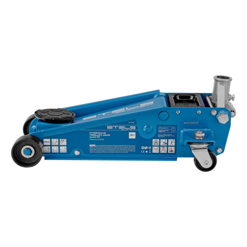 Домкрат гидравлический подкатной, 3 т, 120-450 мм, быстрый подъем, проф. Stels по ценам производителя в Челябинске с доставкой по всей России