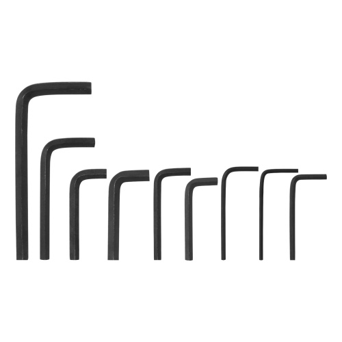 Набор ключей имбусовых HEX, 1.5-10 мм, CrV, 10 шт, оксидированные, на кольце Sparta по ценам производителя в Челябинске с доставкой по всей России