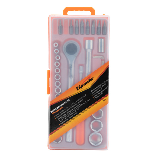 Набор инструментов бытовой, 37 предметов Sparta купить в Москве с доставкой по всей России | ProtosMarket.ru