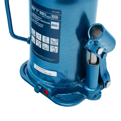 Домкрат гидравлический бутылочный, 20 т, h подъема 235-445 мм Stels по ценам производителя в Челябинске с доставкой по всей России