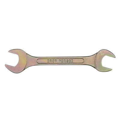 Ключ рожковый, 20 х 22 мм, желтый цинк Сибртех по ценам производителя в Челябинске с доставкой по всей России