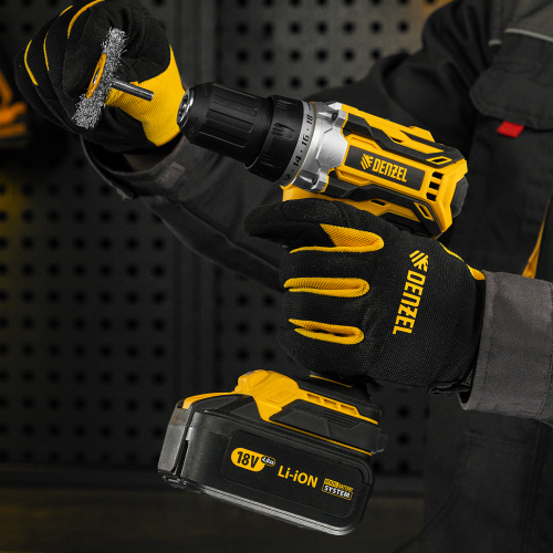 Щетка для дрели, 50 мм, Плоская, со шпилькой, нержавеющая витая проволока Denzel по ценам производителя в Челябинске с доставкой по всей России