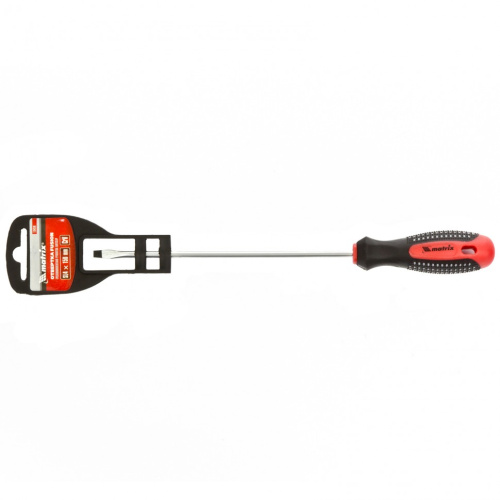 Отвертка Fusion, SL4 х 150 мм, CrV, трехкомпонентная рукоятка "Anti slip" Matrix по ценам производителя в Челябинске с доставкой по всей России