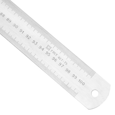 Линейка измерительная, 1000 мм, металлическая по ценам производителя в Челябинске с доставкой по всей России