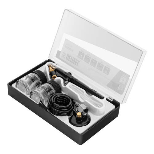 Аэрограф с нижним бачком AB2, 0,8 мм, 22 мл, 11 л/мин Denzel по ценам производителя в Челябинске с доставкой по всей России