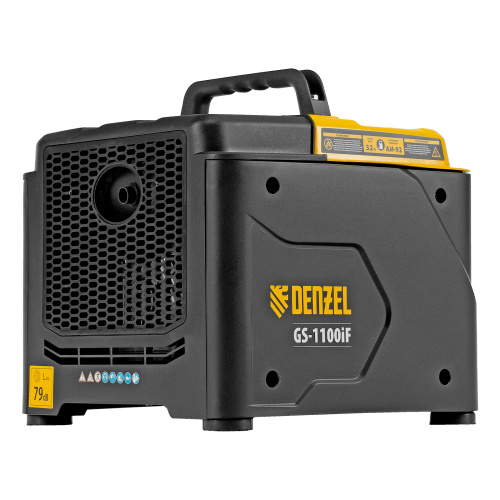 Генератор инверторный GS-1100iF, 1,1 кВт, 230 В, ручной старт DENZEL по ценам производителя в Челябинске с доставкой по всей России