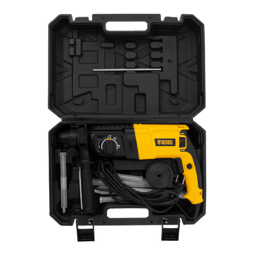 Перфоратор электрический RHH-800-26, SDS-plus, 800 Вт, 3 Дж, 3 плюс 1 реж. Denzel по ценам производителя в Челябинске с доставкой по всей России