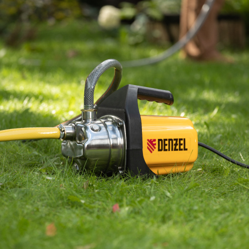 Садовый поверхностный насос GP 1000Х, 1000 Вт, 3500 л/ч, подъем 44 м, нержавейка Denzel по ценам производителя в Челябинске с доставкой по всей России