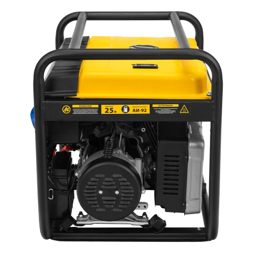Генератор бензиновый PS 80 EA, 8.0 кВт, 230 В, 25 л, коннектор автоматики, электростартер Denzel по ценам производителя в Челябинске с доставкой по всей России