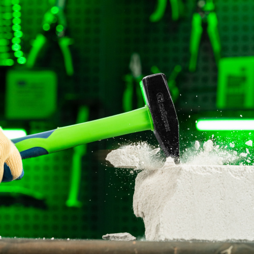 Молоток слесарный, 800 г, фибергласовая обрезиненная рукоятка Сибртех по ценам производителя в Челябинске с доставкой по всей России