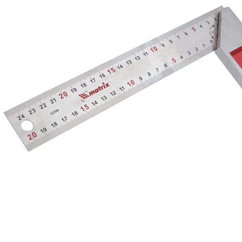 Угольник стальной, 250 мм, градуировка Matrix по ценам производителя в Челябинске с доставкой по всей России