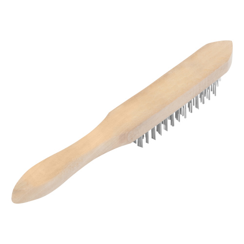 Щетка пятирядная металлическая с деревянной ручкой Sparta по ценам производителя в Челябинске с доставкой по всей России