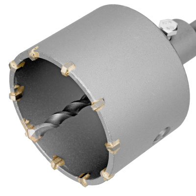 Коронка по бетону в сборе, М22 х 80 мм, SDS Plus Сибртех по ценам производителя в Челябинске с доставкой по всей России