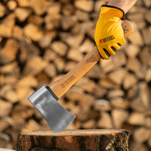 Топор кованый, 1130 г, американский тип, буковая рукоятка, 430мм, EFP Denzel по ценам производителя в Челябинске с доставкой по всей России