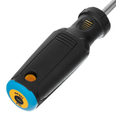 Отвертка SL8x150 мм, CrV, трехкомпонентная рукоятка Denzel по ценам производителя в Челябинске с доставкой по всей России