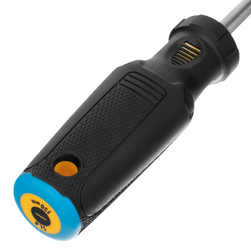 Отвертка SL8x150 мм, CrV, трехкомпонентная рукоятка Denzel по ценам производителя в Челябинске с доставкой по всей России