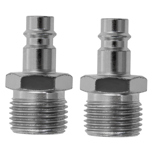 Ниппель универсальный быстросъемный ("папа") внешняя резьба 1/2, 2 шт, Stels по ценам производителя в Челябинске с доставкой по всей России