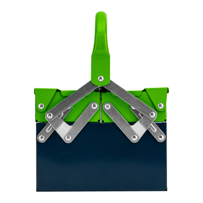 Ящик для инструмента, 430 х 200 х 160 мм, три секции, металлический Сибртех по ценам производителя в Челябинске с доставкой по всей России