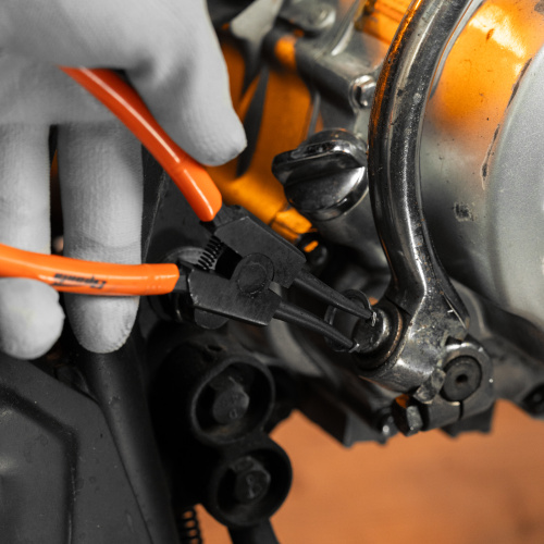 Съемник, 150 мм, для внешних стопорных колец, прямой (разжим) Sparta по ценам производителя в Челябинске с доставкой по всей России