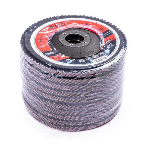 Круг лепестковый с керамическим абразивом для шлифования по нержавеющей стали FTL Everest 29 125 х 22,2 мм P80 по ценам производителя в Челябинске с доставкой по всей России