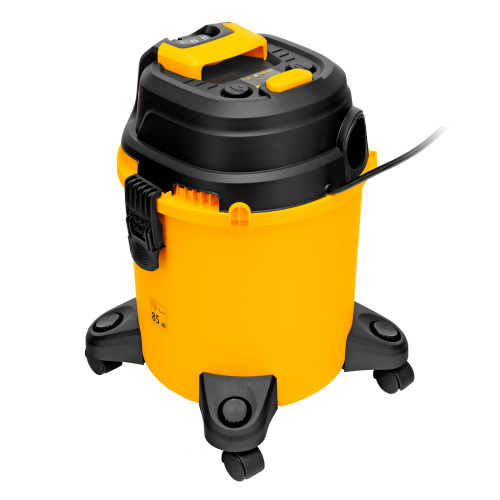 Пылесос строительный RVC20, 1400 Вт, бак 20 л, шланг 3 м, розетка с автосинхр. Denzel по ценам производителя в Челябинске с доставкой по всей России