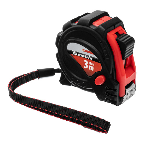 Рулетка Status Magnet 3 fixations,3 м х 16 мм,обрезиненный корпус,зацеп с магнитом Matrix по ценам производителя в Челябинске с доставкой по всей России