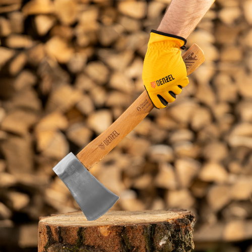 Топор кованый, 900 г, американский тип, буковая рукоятка, 430мм, EFP Denzel по ценам производителя в Челябинске с доставкой по всей России