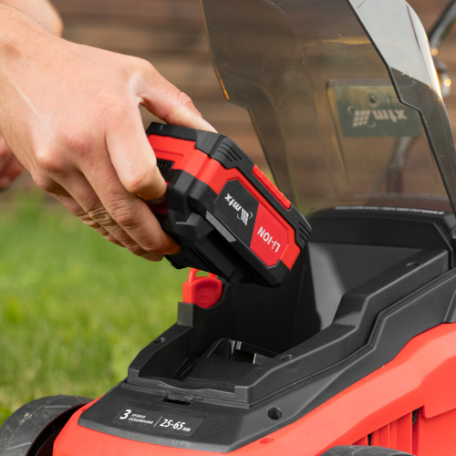 Газонокосилка аккумуляторная бесщеточная CLM-320, 320 мм, травосб. 30 л, Li-Ion, 20 В MTX по ценам производителя в Челябинске с доставкой по всей России