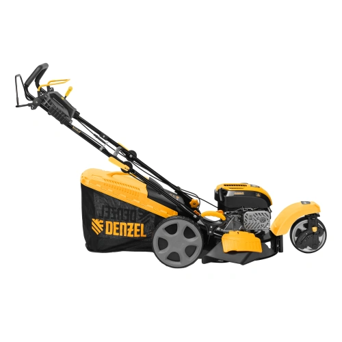 Бензиновая газонокосилка GLT-460SP-T, Trike 149 см3, 46 см, привод, панель, 60л Denzel по ценам производителя в Челябинске с доставкой по всей России