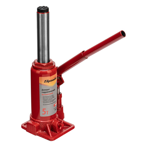 Домкрат гидравлический бутылочный 5 т, h подъема 180-340 мм Sparta Compact по ценам производителя в Челябинске с доставкой по всей России