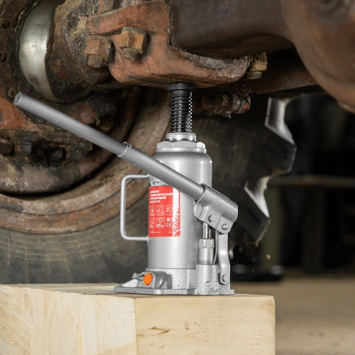 Домкрат гидравлический бутылочный, 12 т, h подъема 230-465 мм Matrix по ценам производителя в Челябинске с доставкой по всей России