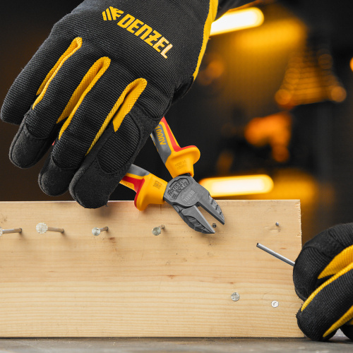 Бокорезы, диэлектрические рукоятки, до 1000 В, трехкомпонентные рукоятки, 160 мм Denzel по ценам производителя в Челябинске с доставкой по всей России