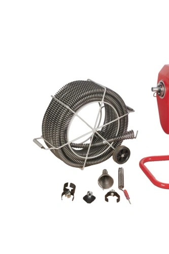 Машина для прочистки канализационных труб секционная 50-200 мм 1,1 кВт TOR TD-200-A по ценам производителя в Челябинске с доставкой по всей России