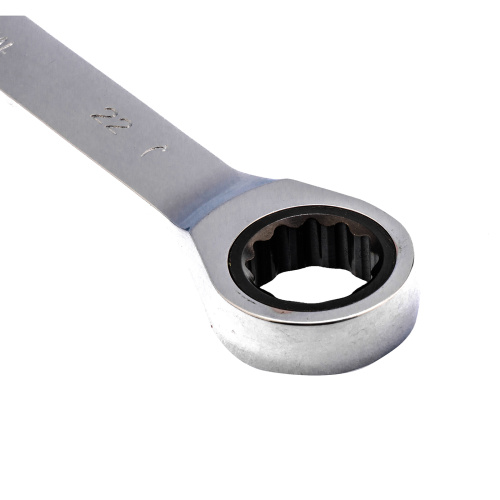 Ключ комбинированный трещоточный, 22 мм, CrV, зеркальный хром Matrix по ценам производителя в Челябинске с доставкой по всей России