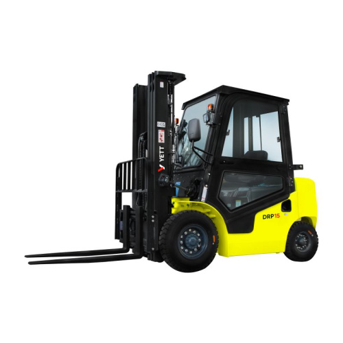 Дизельный погрузчик с кабиной YETT DRP15-WS5K2-M300-3W-K по ценам производителя в Челябинске с доставкой по всей России