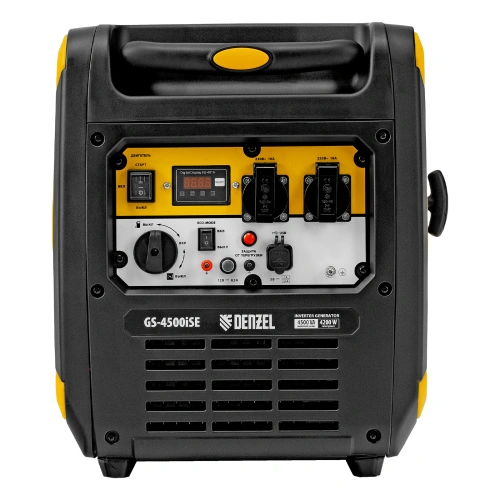 Генератор инверторный GS-4500iSE, 4,5 кВт, 230 В, закрытый корпус, электростартер Denzel по ценам производителя в Челябинске с доставкой по всей России