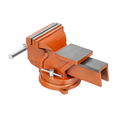 Тиски слесарные, 150 мм, поворотные, с наковальней Sparta по ценам производителя в Челябинске с доставкой по всей России