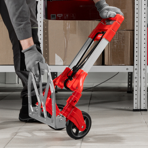 Тележка хозяйственная, складная, 2 колесная, грузоподъемность 70 кг Matrix по ценам производителя в Челябинске с доставкой по всей России