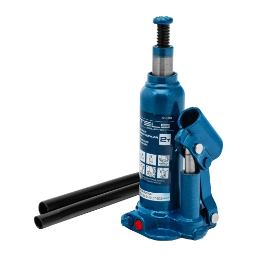 Домкрат гидравлический бутылочный, 2 т, h подъема 178-338 мм Stels по ценам производителя в Челябинске с доставкой по всей России
