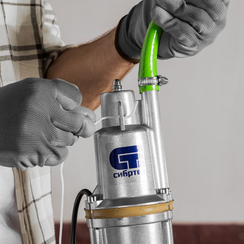 Вибрационный насос СВН300-10, верхний забор, 300 Вт, напор 75 м, 1200 л/ч, кабель 10 м Сибртех, 1200 л/ч по ценам производителя в Челябинске с доставкой по всей России