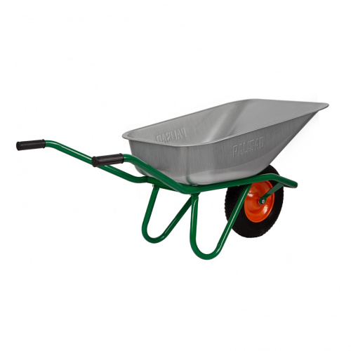 Тачка садово-строительная, усиленная, грузоподъемность 200 кг, объем 90 л по ценам производителя в Челябинске с доставкой по всей России