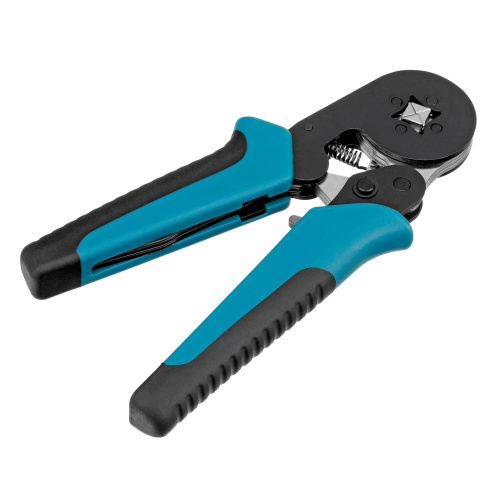 Клещи (пресс-клещи) для обжима наконечников электропроводов с сечением 0.25-8 мм2 Gross по ценам производителя в Челябинске с доставкой по всей России