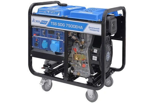 Дизель генератор TSS SDG 7500EHA по ценам производителя в Челябинске с доставкой по всей России