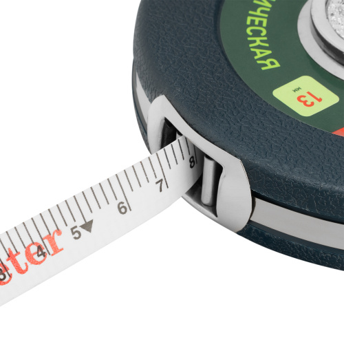 Рулетка геодезическая 10 м х 13 мм, закрытый корпус, фибергласовая лента Сибртех по ценам производителя в Челябинске с доставкой по всей России